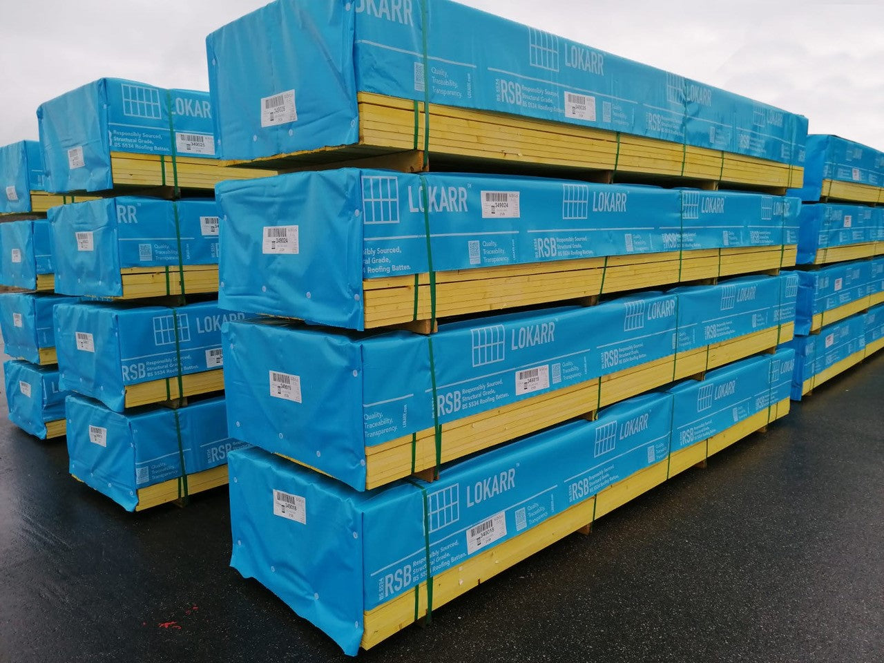 LOKARR GOLD Roofing Batten 25mm x 38mm (1 1/2" x 1") - Bundle