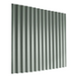 Cladco 13/3 Corrugated 0.5mm PVC Plastisol coated galvanized steel roof sheet in grey polyester finish