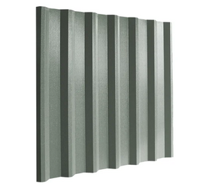 Cladco 34/1000 Box Profile 0.5mm PVC Plastisol Coated Roof Sheet - Merlin Grey