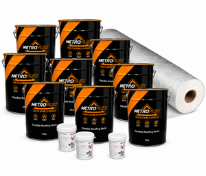 MetroFlex Flexible GRP Fibreglass Roofing Kit - 60m2