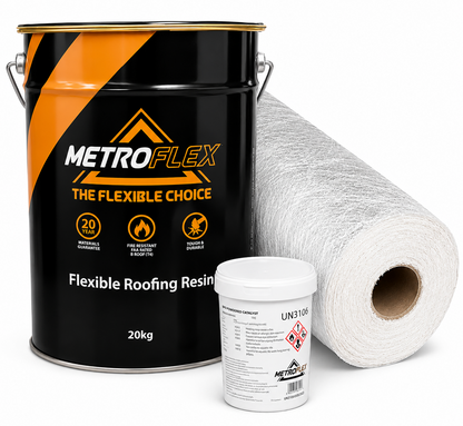 MetroFlex Flexible GRP Fibreglass Roofing Kit - 7m2