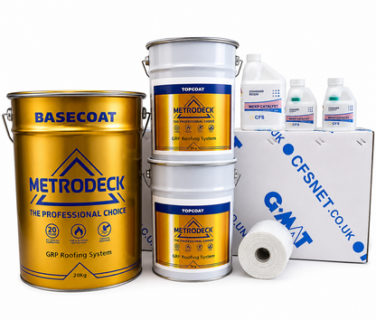 Metrodeck GRP Fibreglass Roofing Kit 450g - 16m2