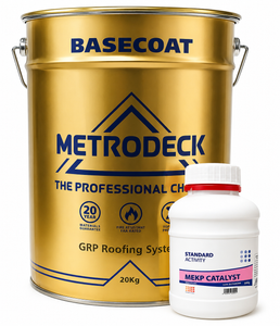 Metrodeck GRP Roofing Base Resin 20kg (including Catalyst)