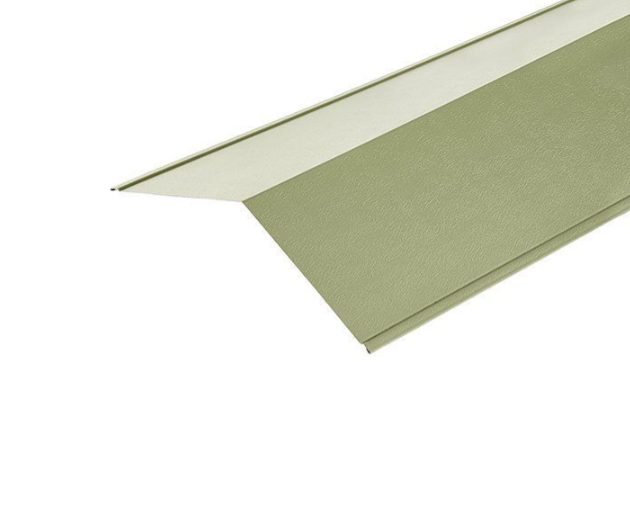 Cladco 130º Ridge Flashings in PVC Plastisol Finish - 3m x 150mm x 150