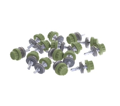 Cladco 22mm Stitcher Screws with Moulded Head (Pack of 100)