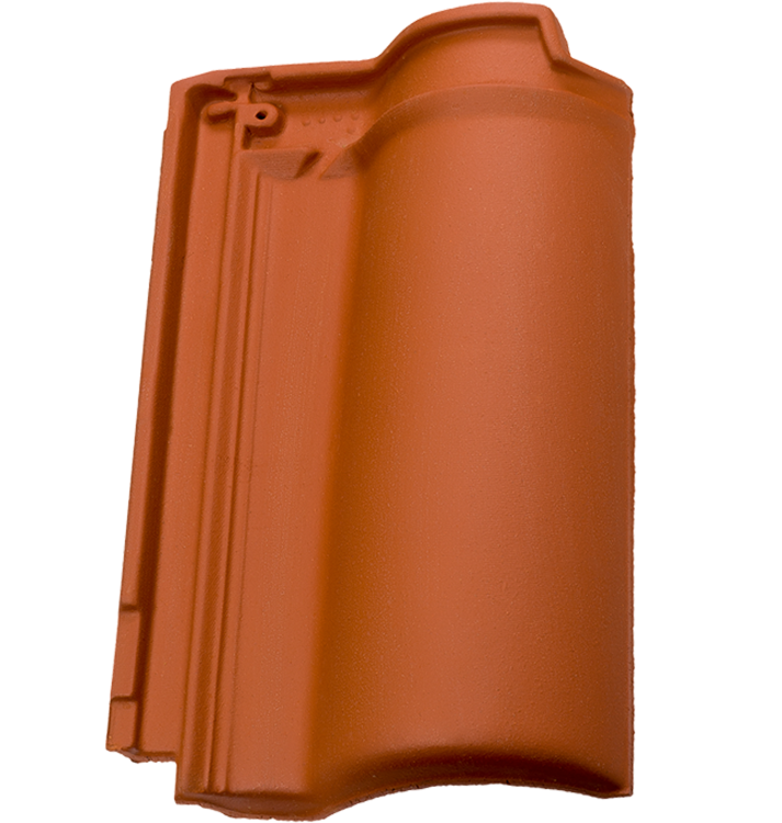 British Ceramics Roman Clay Roof Tile - Natural Red