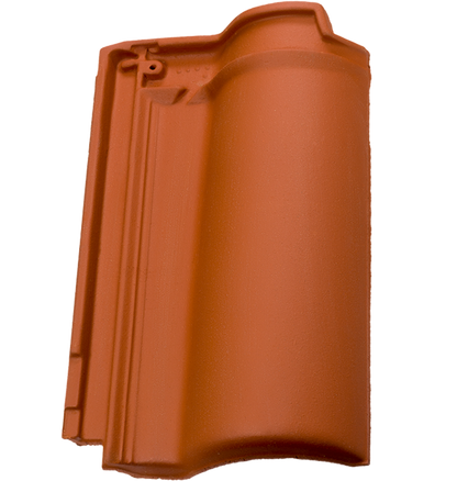 British Ceramics Roman Clay Roof Tile - Natural Red