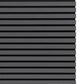 Cladco Acoustic Internal Slatted Wall Panels - Noir (2400mm x 600mm)
