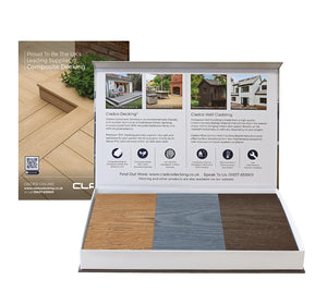 Cladco Premium Nordeck Capstock PVC Decking Sample Pack (Free of Charge)