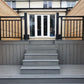 Cladco Handrail Balustrade Powder Coated Aluminium - 1200mm x 1100mm