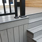 Cladco Handrail Balustrade - Powder Coated Aluminium (All Sizes)