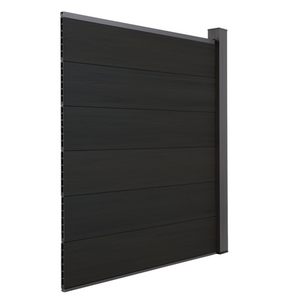 Cladco ProFence Composite Fencing Panel - Onyx (1.84m)