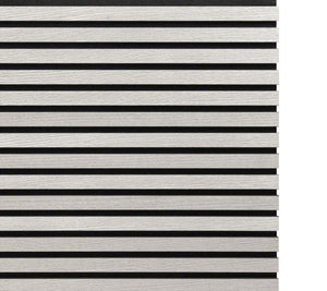 Cladco Acoustic Internal Slatted Wall Panels - Pebble Grey (600mm x 600mm)