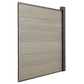 Cladco ProFence Composite Fencing Panel - Pewter (1.84m)