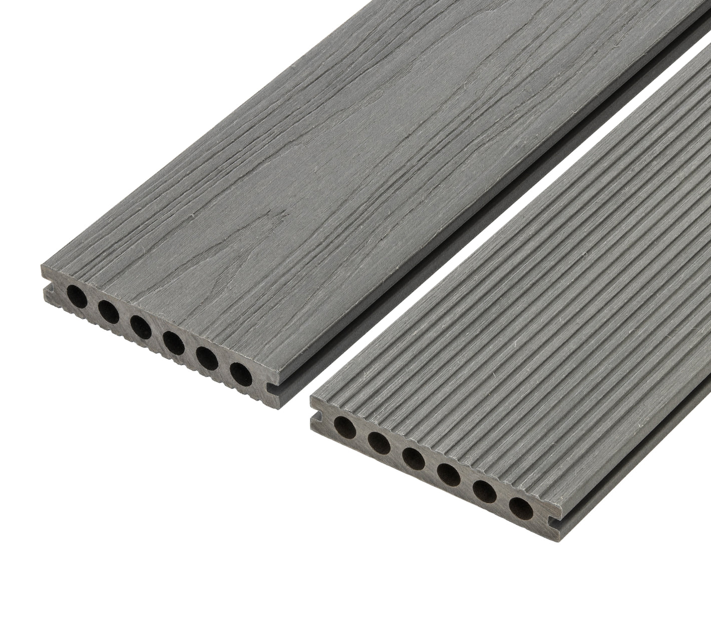 Cladco ProDeck Premium Capped Composite Decking Board - Platinum (2.4m)