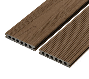 Cladco ProDeck Premium Capped Composite Decking Board - Rosewood (2.4m)