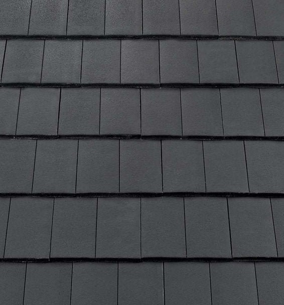 Redland Duoplain Roof Tile - Charcoal Grey