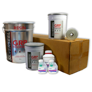 Silverseel GRP Fibreglass Roofing Kit 450g - 16m2