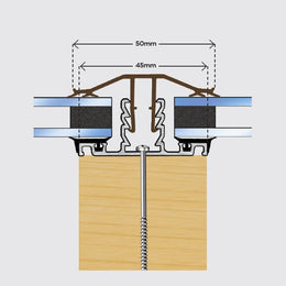 Storm Snap-Down Rafter Supported Glazing Bar