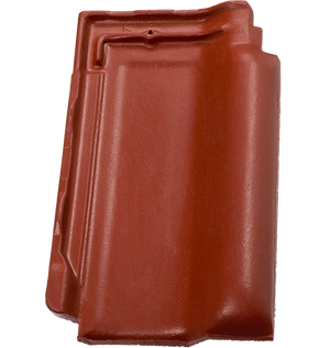 British Ceramics Dutch Clay Roof Tile - Glazed Red