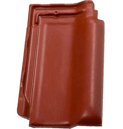 British Ceramics Dutch Clay Roof Tile - Glazed Red