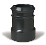 Redbank Cannon Head chimney pot in red clay, traditional design, multiple heights and diameters available