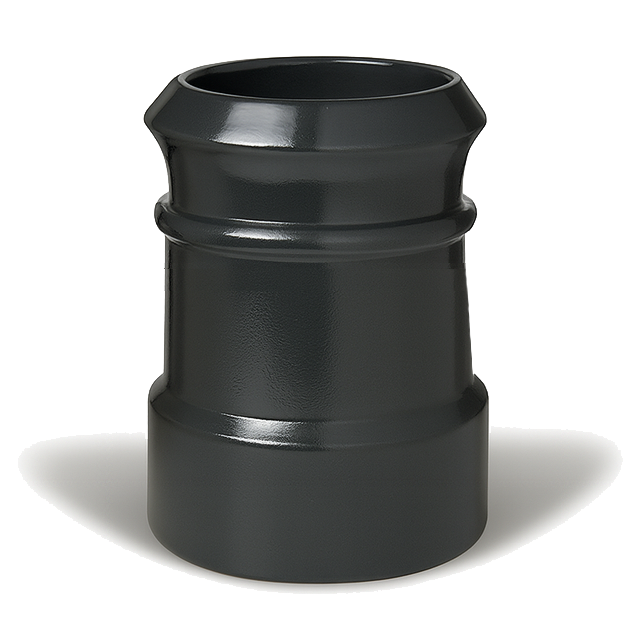 Redbank Black Cannon Head Chimney Pot - 300mm