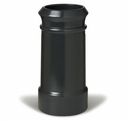Redbank Black Cannon Head Chimney Pot - 600mm