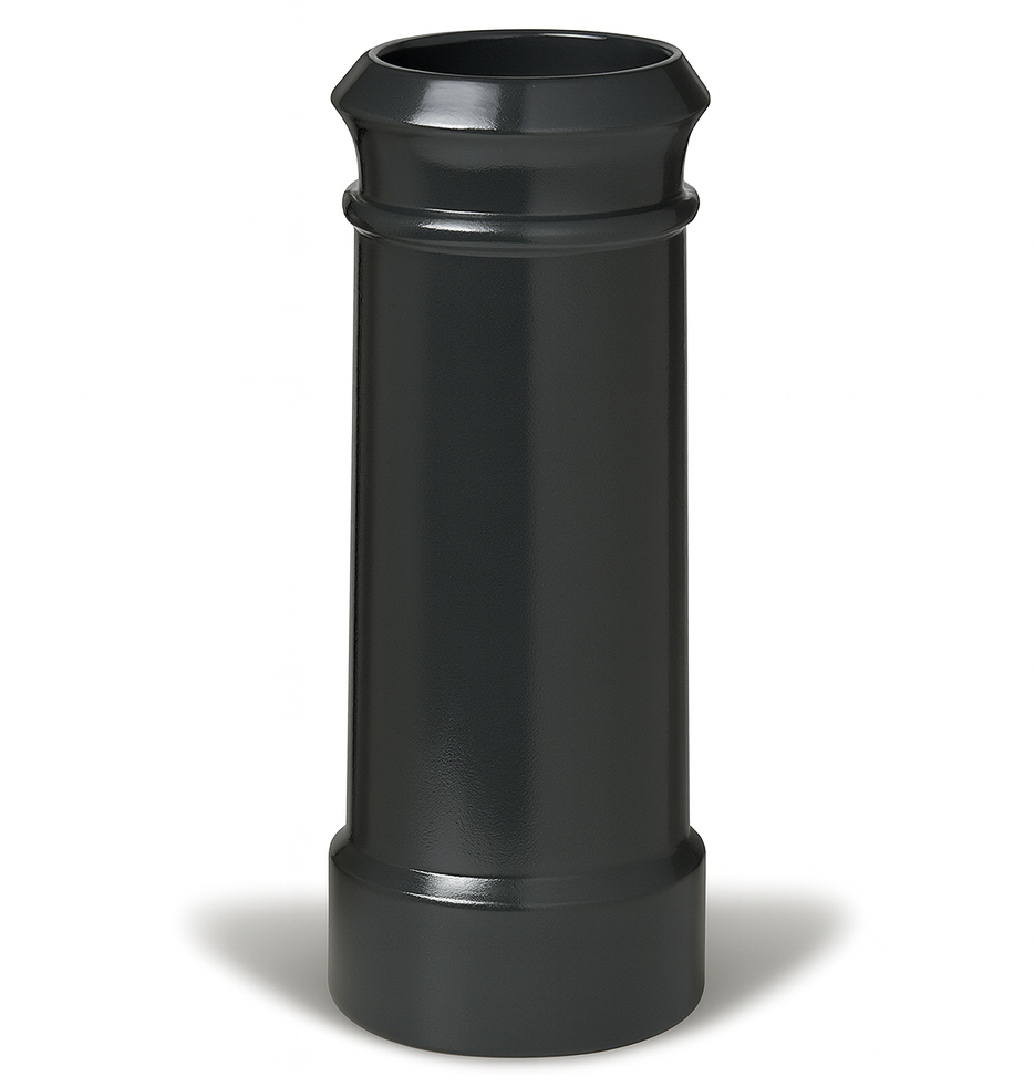 Redbank Black Cannon Head Chimney Pot - 900mm