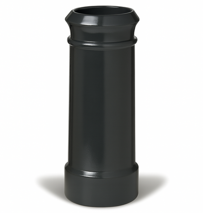 Redbank Black Cannon Head Chimney Pot - 900mm