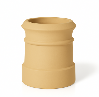 Redbank Buff Cannon Head Chimney Pot - 300mm