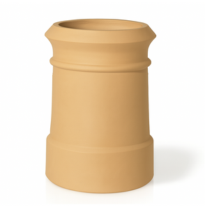 Redbank Buff Cannon Head Chimney Pot - 450mm
