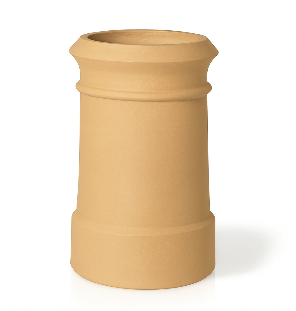 Redbank Buff Cannon Head Chimney Pot - 600mm
