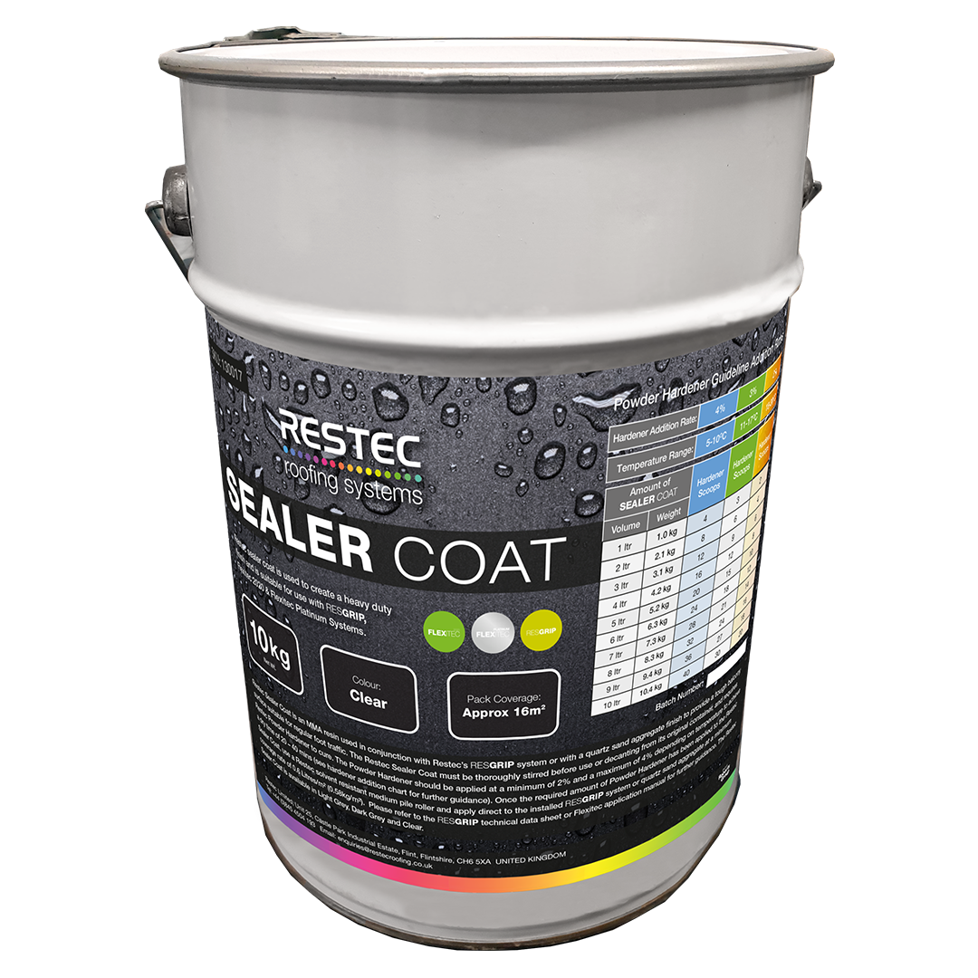 Restec FlexiTec Balcony / Walkway Sealer Coat - Clear 10kg