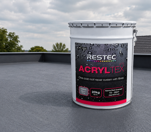 Restec ACRYLTEX One Coat Roof Repair - 20kg Grey
