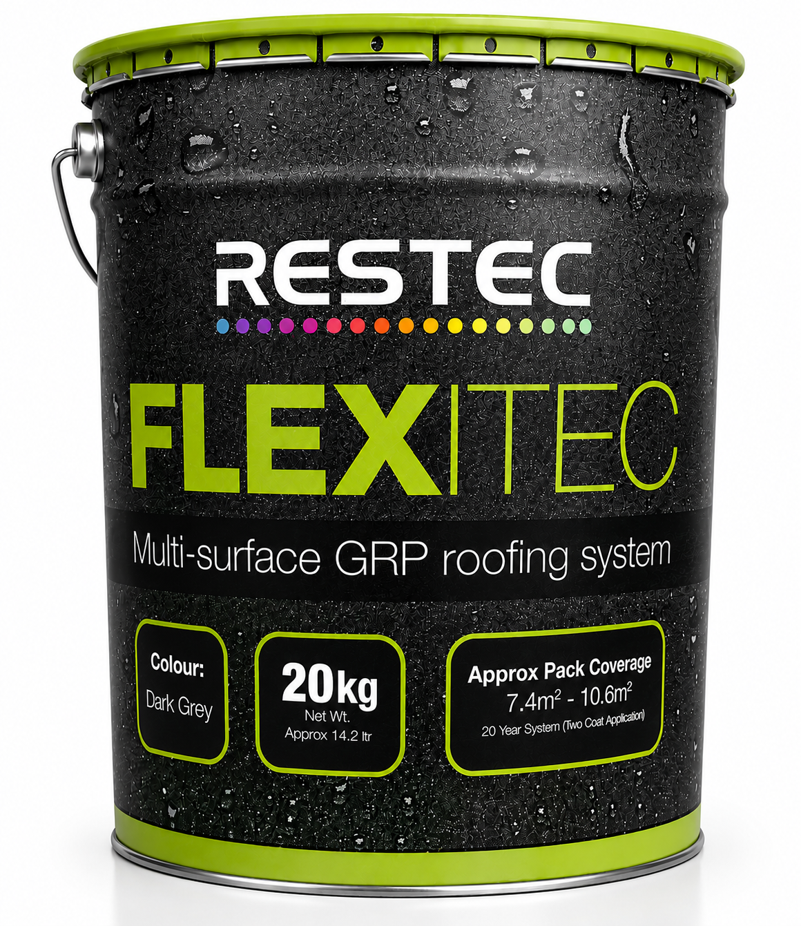 Restec FlexiTec 2020 Resin - Dark Grey 20kg