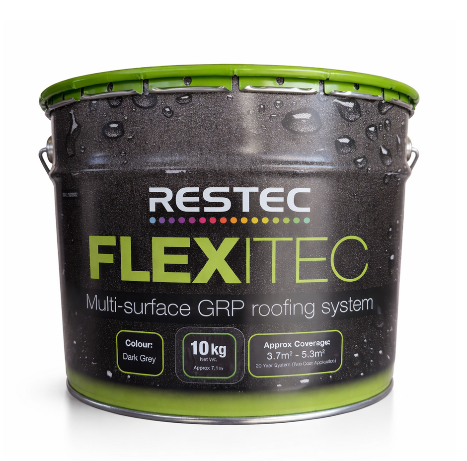 Restec Flexitec 2020 Roofing System | Liquid Waterproofing for Flat Roofs