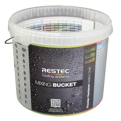 Res-Tec Flexitec 2020 Graduated Mixing Bucket - 10L