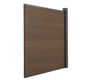 Cladco ProFence Composite Fencing Panel - Rosewood (1.84m)