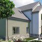 Cladco Fibre Cement Exterior Wall Cladding Boards - Sage Green (3.66m)