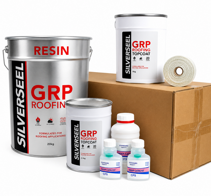 Silverseel GRP Fibreglass Roofing Kit 450g - 16m2