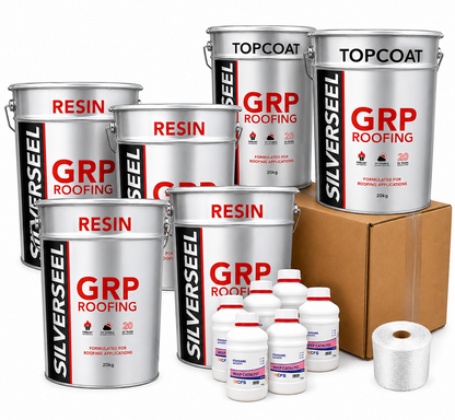 Silverseel GRP Fibreglass Roofing Kit 450g - 60m2