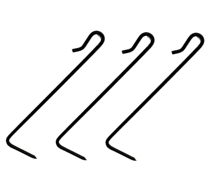 Rooftec Slate Hooks - Black 100mm (Pack of 500)