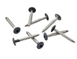 Cladco coloured stainless steel screws 39mm pack of 100 with bit for fibre cement cladding boards