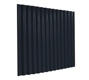 Cladco 13/3 Corrugated 0.5mm Thick Polyester Paint Coated Roof Sheet - Slate Blue