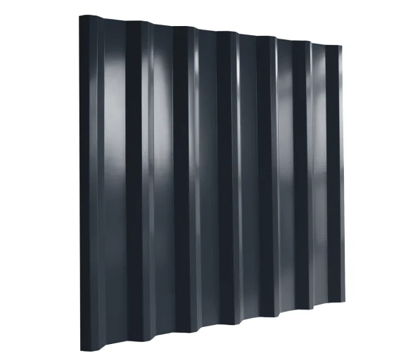 Cladco 34/1000 Box Profile Sheeting 0.5mm Thick Polyester Paint Coated Roof Sheet - Slate Blue