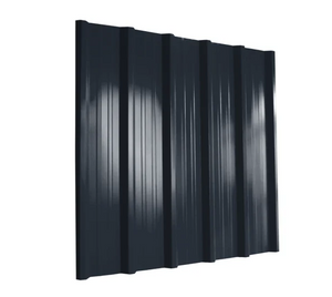 Cladco 32/1000 Box Profile Sheeting 0.5mm Thick Polyester Paint Coated Roof Sheet - Slate Blue