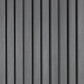 Triton WPC Slatted Wall Cladding - Light Grey (3.6m)