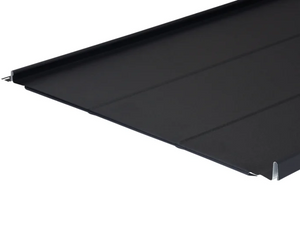 Cladco GreenCoat® 0.7 Steel Standing Seam Roof Sheet with Eaves Lip (with Ribs)