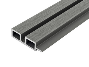 Cladco Composite Slatted Wall Cladding Double End Profile Trim - 2.5m (All Colours)